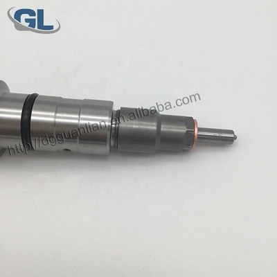 ディーゼル共通の柵はCummins QSL9エンジン5263308のためのInyectorの注入器0445120236に燃料を供給する