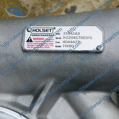 HX80ターボチャージャー3594163 CUMMINS KTA50のための4044427 3803338 3594164 3594165 3539285 3537104 3539284ターボ