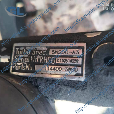 SUMITOMO SH200-3の掘削機6BG1のために動くJCBの地球のためのRHG6新しいターボチャージャー1144003890 1-14400-3890