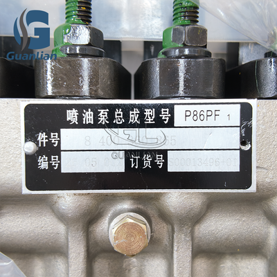 燃料注入ポンプ P86PF1 8400360865 S00013496+01 Shangchai D6114 G128 エンジンのための