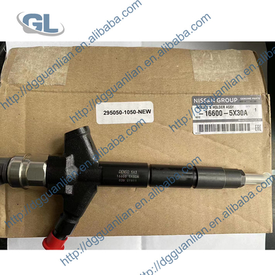日産・フロンティアのパスファインダーYD25DDTI D5 D22のための元のディーゼル共通の柵の燃料噴射装置295050-1050 16600-5X30A