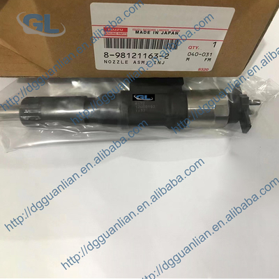 6HK1エンジンのディーゼル共通の柵の燃料噴射装置095000-8170 095000-8171 095000-8172 ISUZUのための8981211632 8-98121163-2