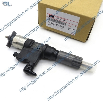本物の真新しいディーゼル燃料の共通の柵の注入器295050-1520 ISUZUのための8-98243863-0 8982438630
